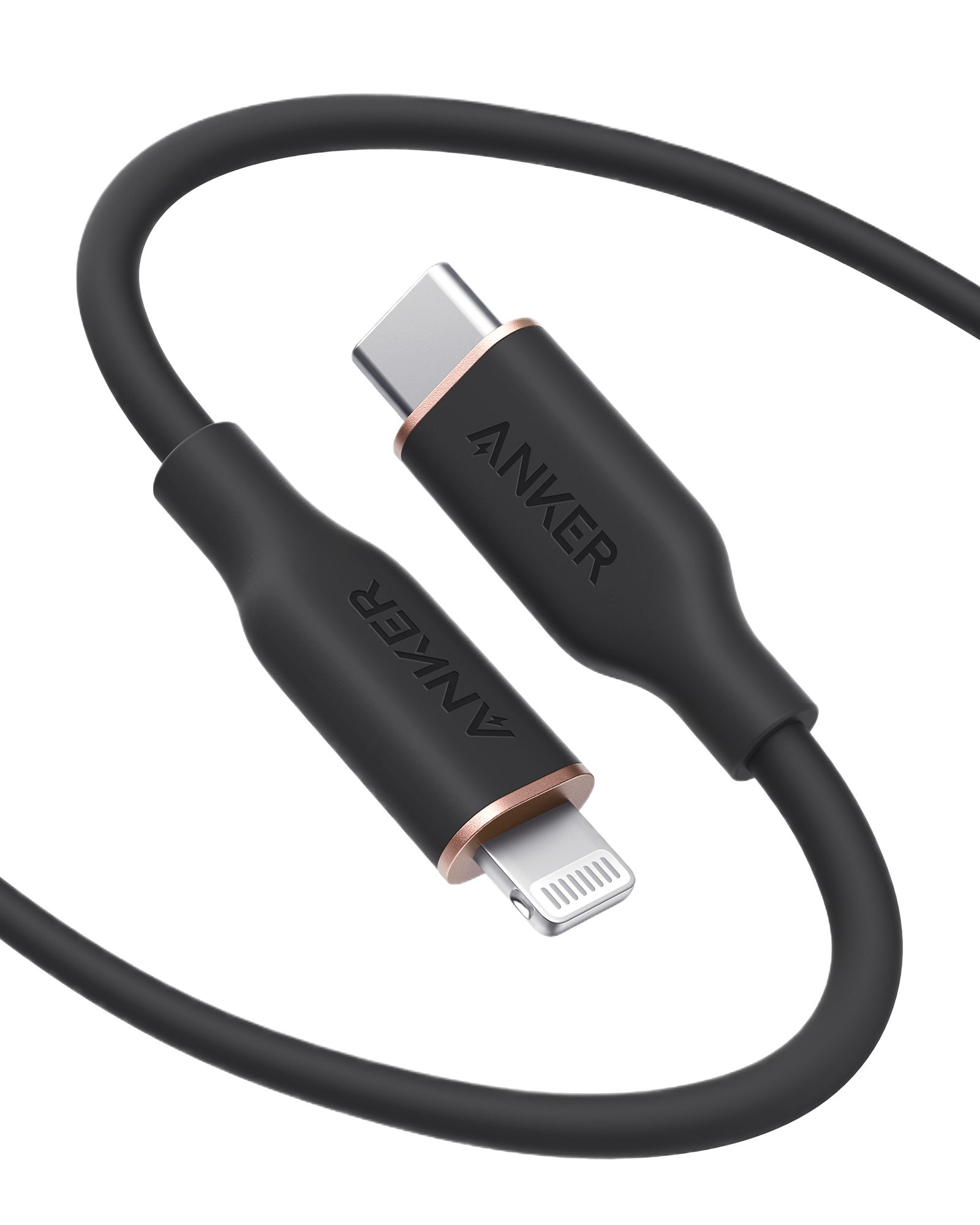 641 USB-C to Lightning Cable (Flow, 3 ft Silicone)